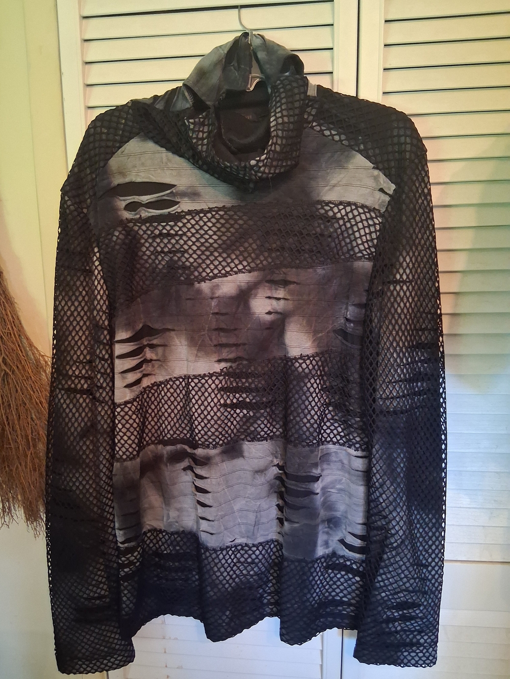 Void Visions Black and Gray Top